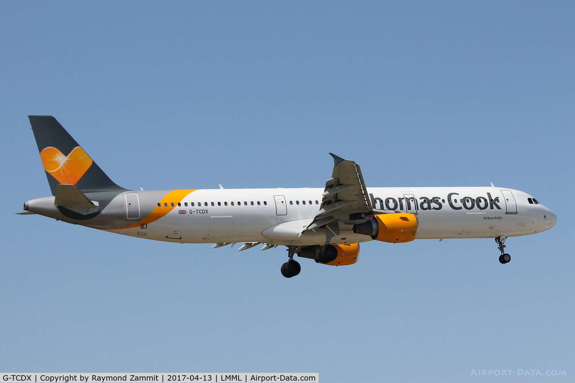 G-TCDX, 2002 Airbus A321-211 C/N 1887, A321 G-TCDX Thomas Cook Airlines
