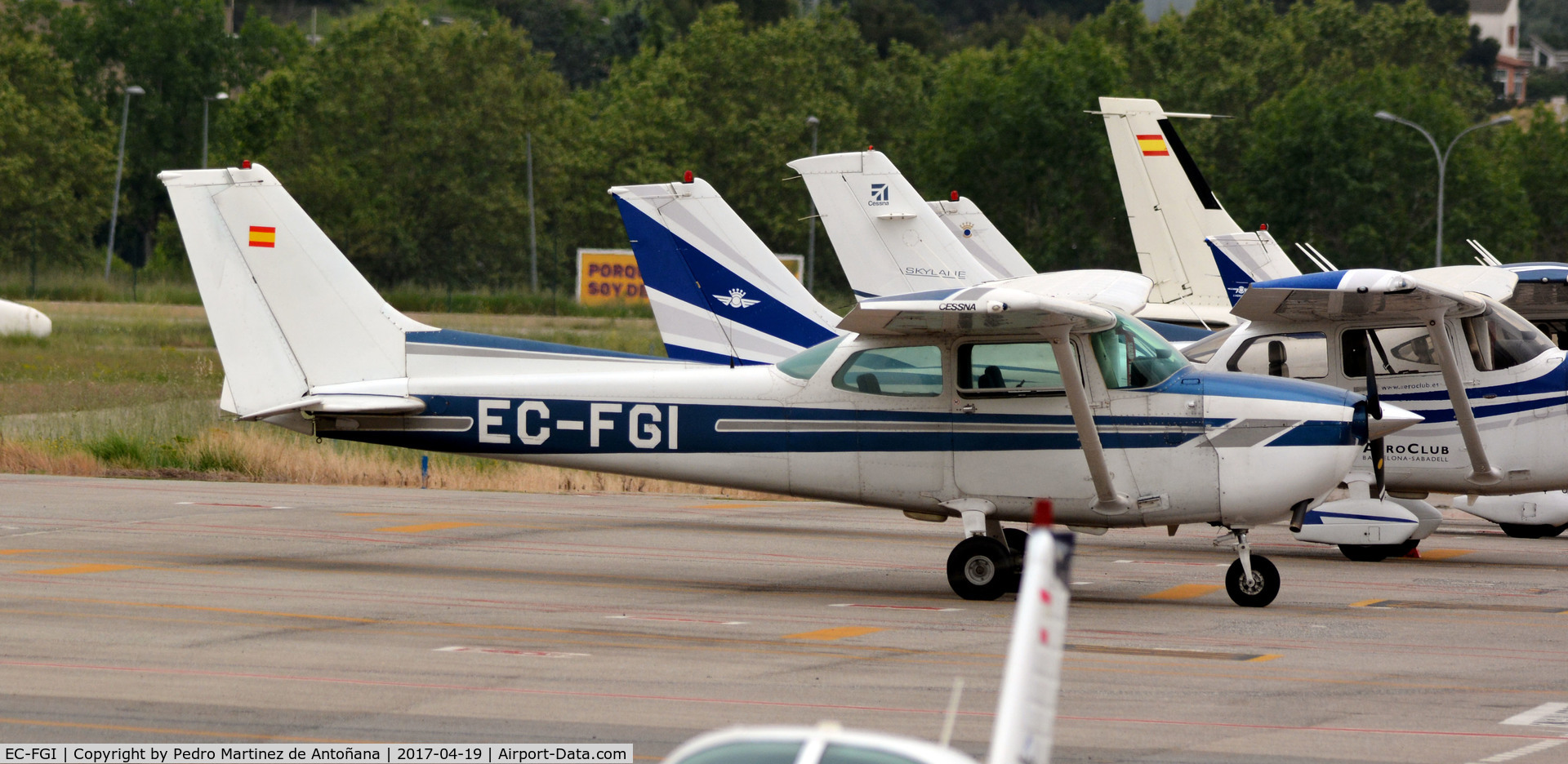 EC-FGI, Cessna 172N C/N 17271255, Aeropuerto Sabadell - España