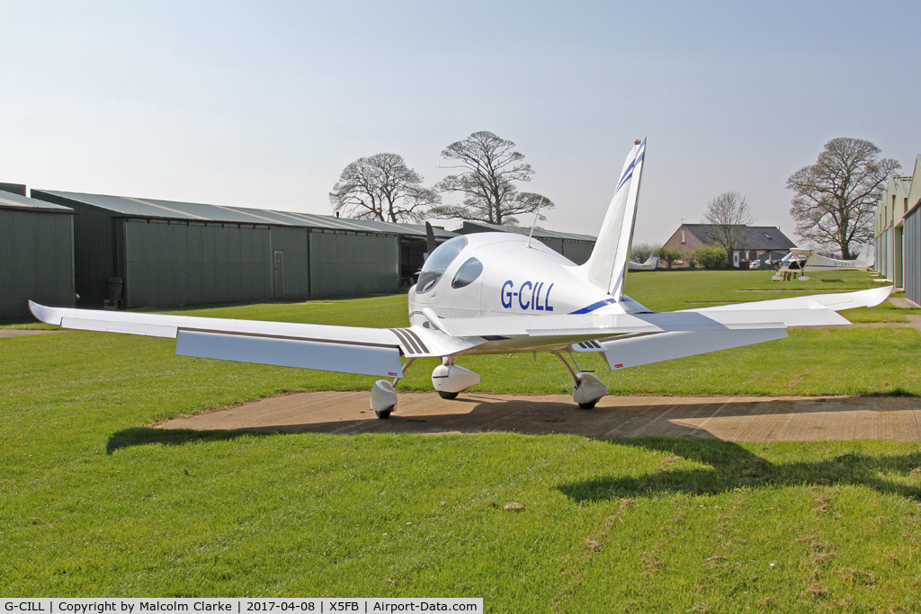 G-CILL, 2014 BRM Aero Bristell NG5 Speed Wing C/N LAA 385-15219, BRM Aero Bristell NG5 Speed Wing, Fishburn Airfield, UK. April 8th 2017.