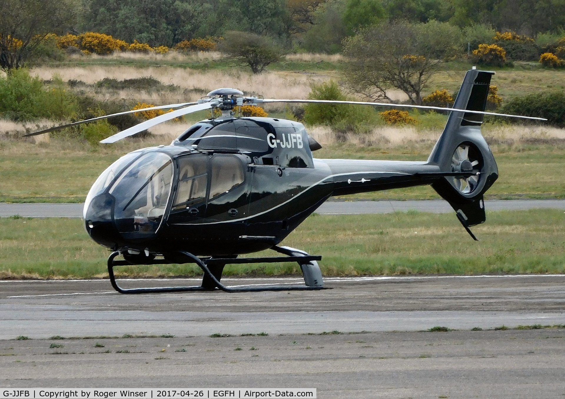 G-JJFB, 2007 Eurocopter EC-120B Colibri C/N 1506, Visiting Colibri.
