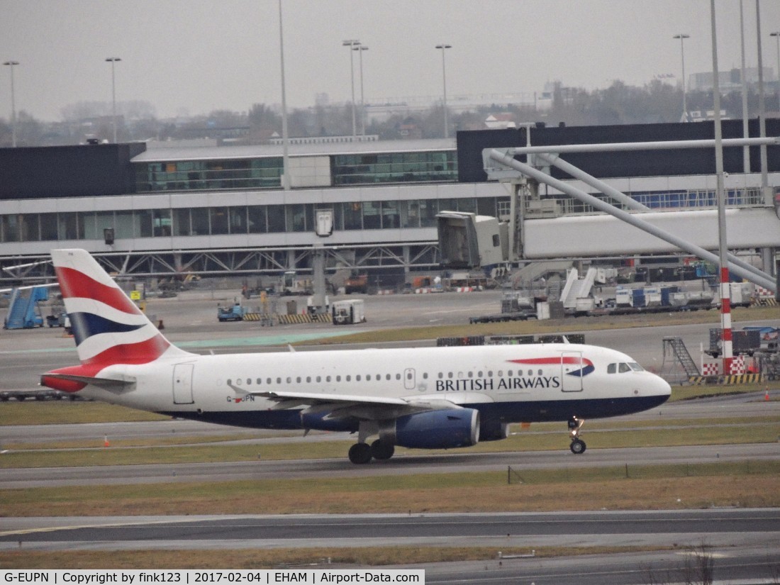 G-EUPN, 2000 Airbus A319-131 C/N 1261, BRITISH AIRWAYS taxing