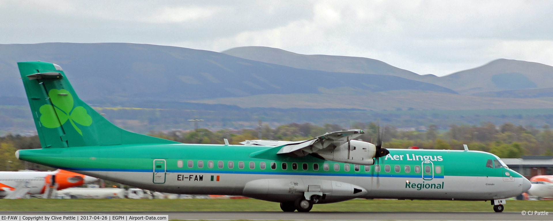 EI-FAW, 2013 ATR 72-600 (72-212A) C/N 1122, Stobart in action at EDI
