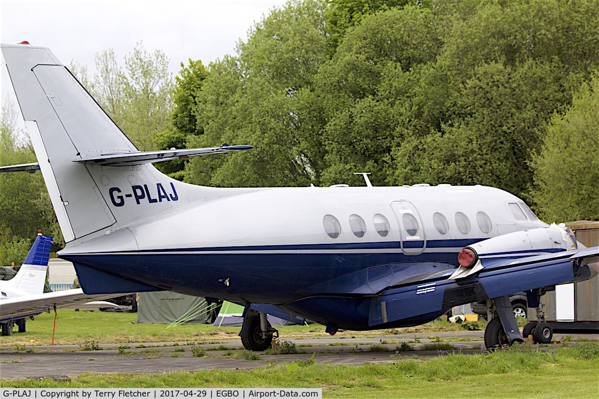 G-PLAJ, 1987 British Aerospace BAe-3112 Jetstream 31 C/N 738, At Wolverhampton (Halfpenny Green) Airport