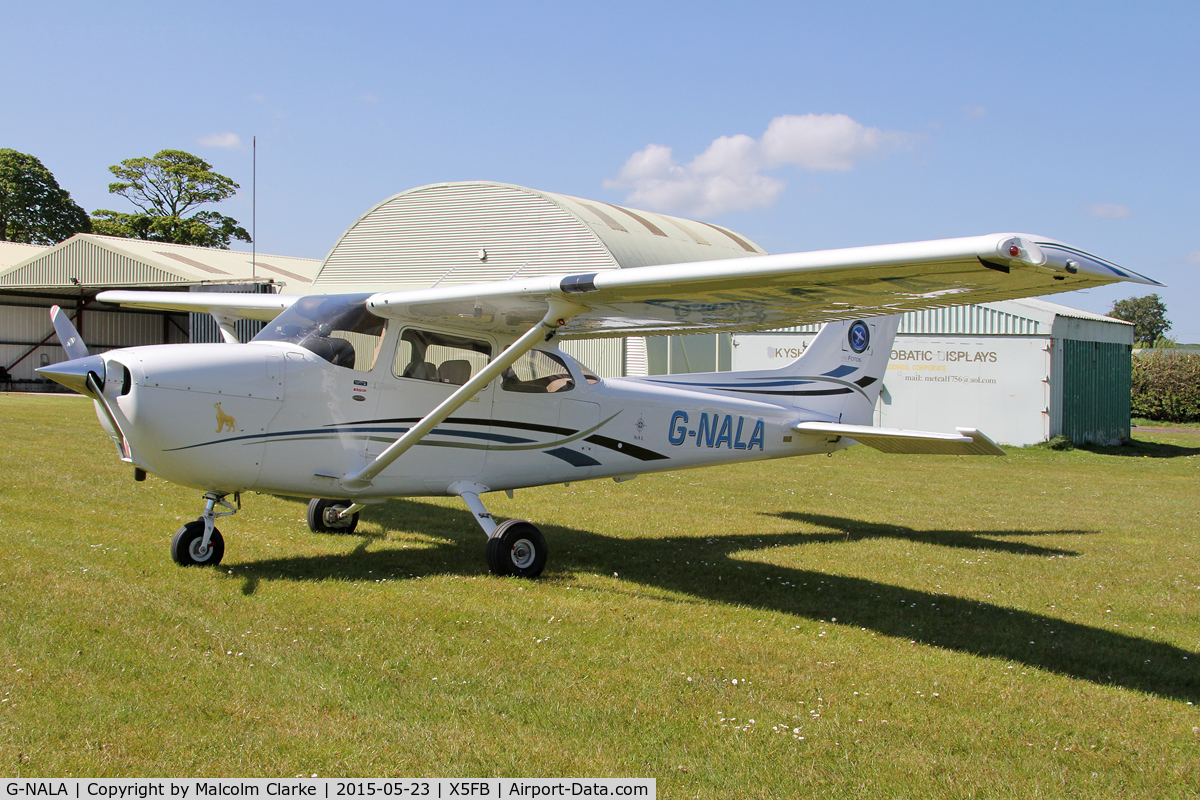 G-NALA, 2006 Cessna 172S Skyhawk SP C/N 172S10214, Cessna 172S Skyhawk at Fishburn Airfield. May 23rd 2015.