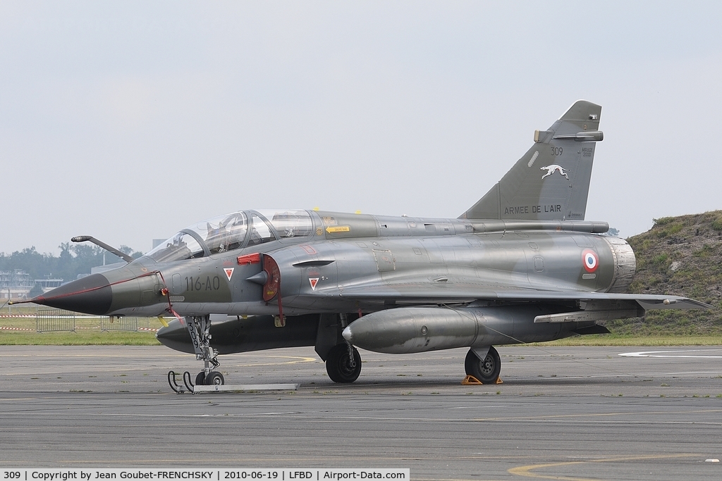309, Dassault Mirage 2000N C/N 309, 116-AO at BA106