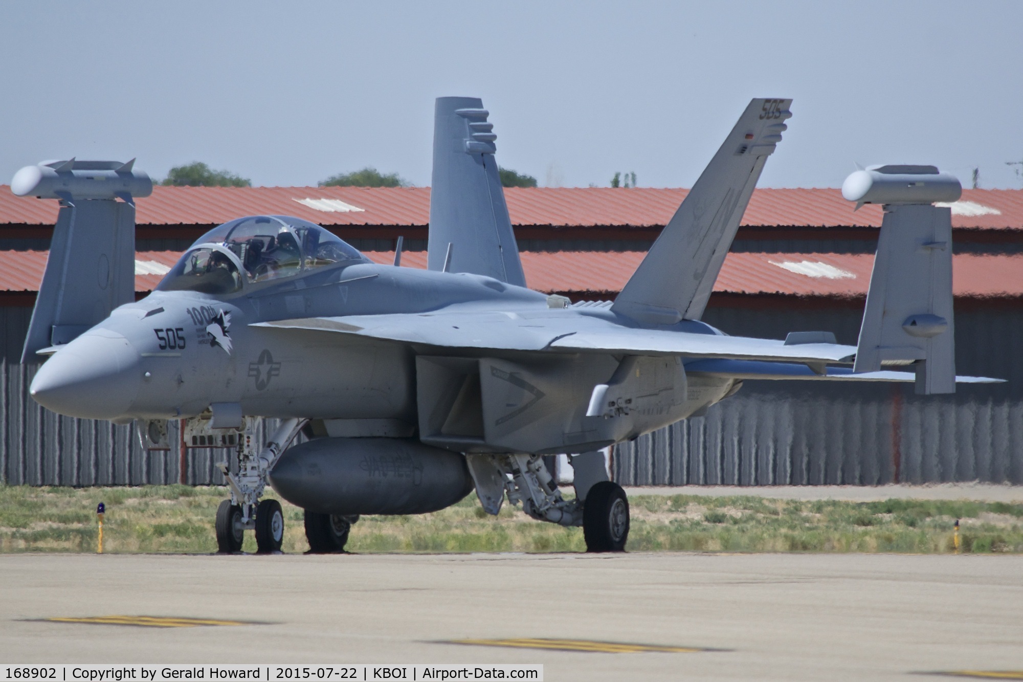 168902, Boeing EA-18G Growler C/N G-100, VAQ-129  “Vikings”, NAS Whidbey Island, WA.