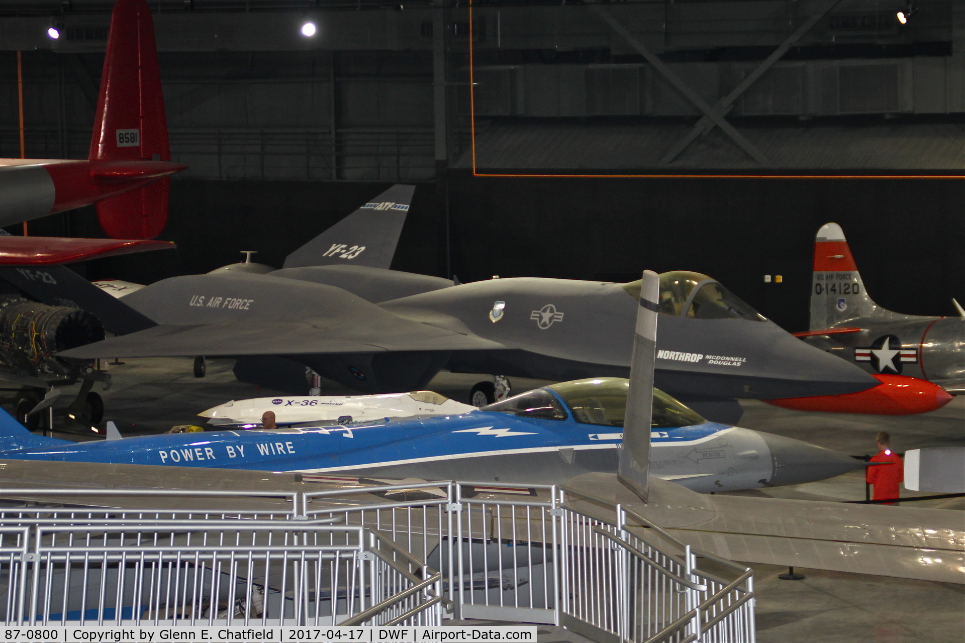 87-0800, 1990 Northrop YF-23A C/N PAV-1, NMUSAF