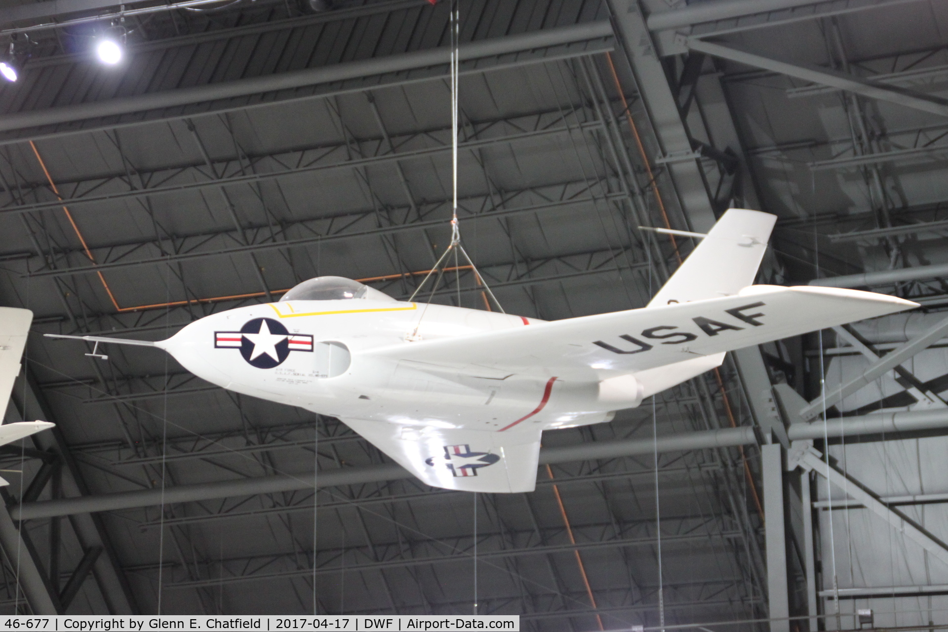 46-677, 1946 Northrop X-4 Bantam C/N Not found (46-677), NMUSAF