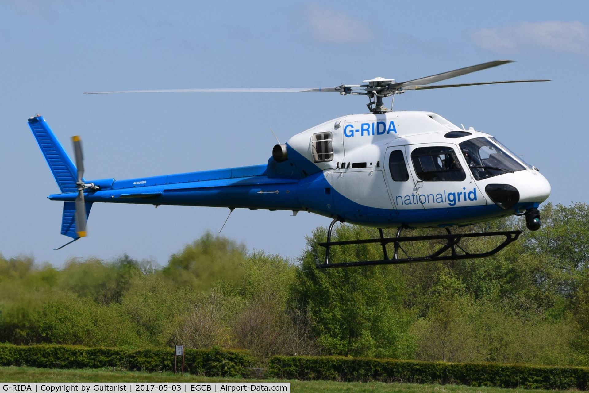 G-RIDA, 2007 Eurocopter AS-355NP Ecureuil 2 C/N 5734, At City Airport Manchester