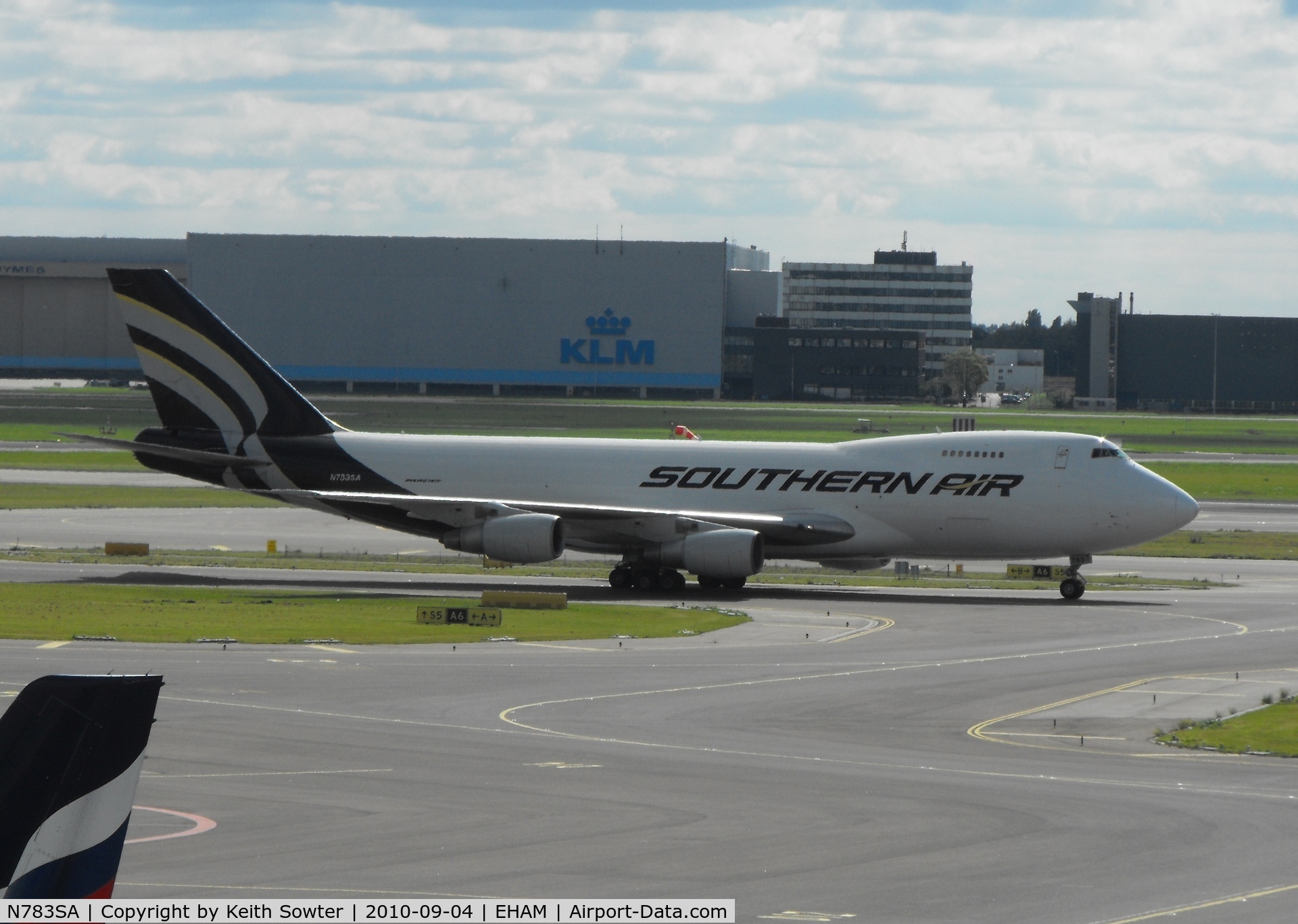 N783SA, 1987 Boeing 747-281F C/N 23919, Taxying for departure