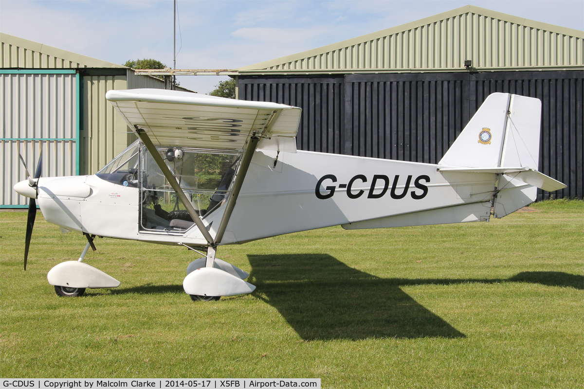 G-CDUS, 2006 Skyranger 912S(1) C/N BMAA/HB/490, Skyranger 912S(1) at Fishburn Airfield UK. May 17th 2014.