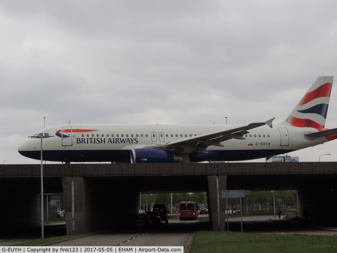 G-EUYH, 2010 Airbus A320-232 C/N 4265, BRITISH AIRWAYS OVER QUEBEC