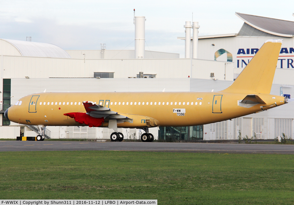 F-WWIX, 2016 Airbus A320-271N C/N 7396, C/n 7396 - For Indigo Airlines as VT-ITR