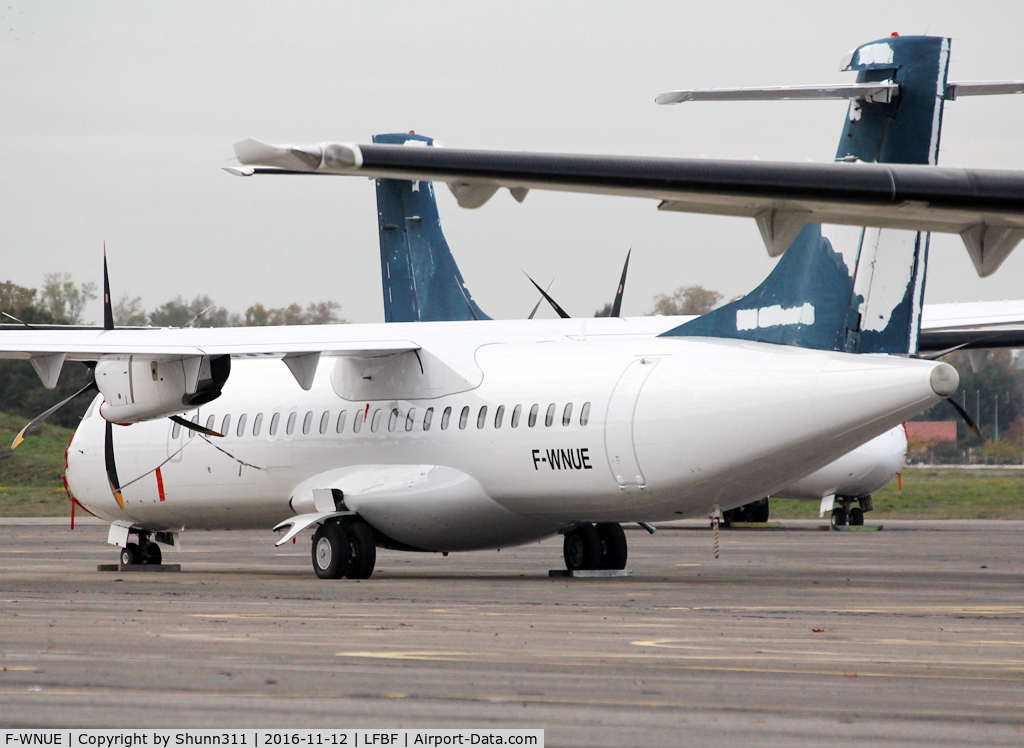 F-WNUE, 2013 ATR 72-600 (72-212A) C/N 1076, Stored... Ex. PR-AQG