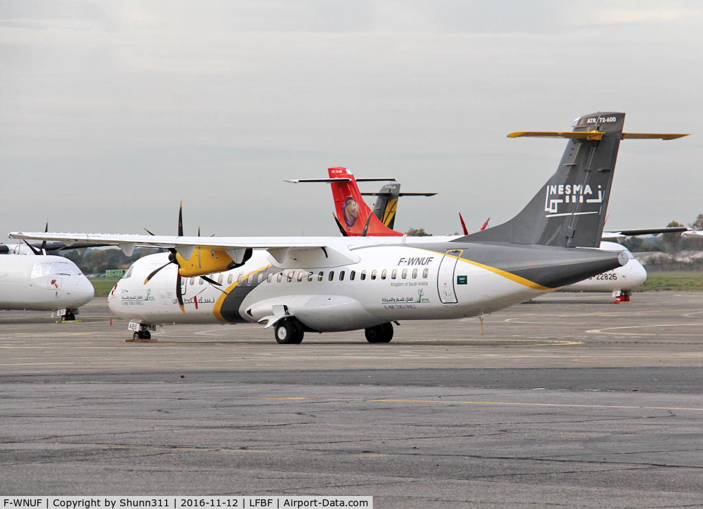 F-WNUF, 2016 ATR 72-600 (72-212A) C/N 1352, C/n 1352 - To be HZ-ABS