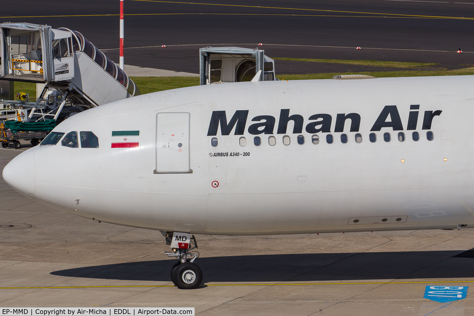EP-MMD, 1997 Airbus A340-313 C/N 164, Mahan Air