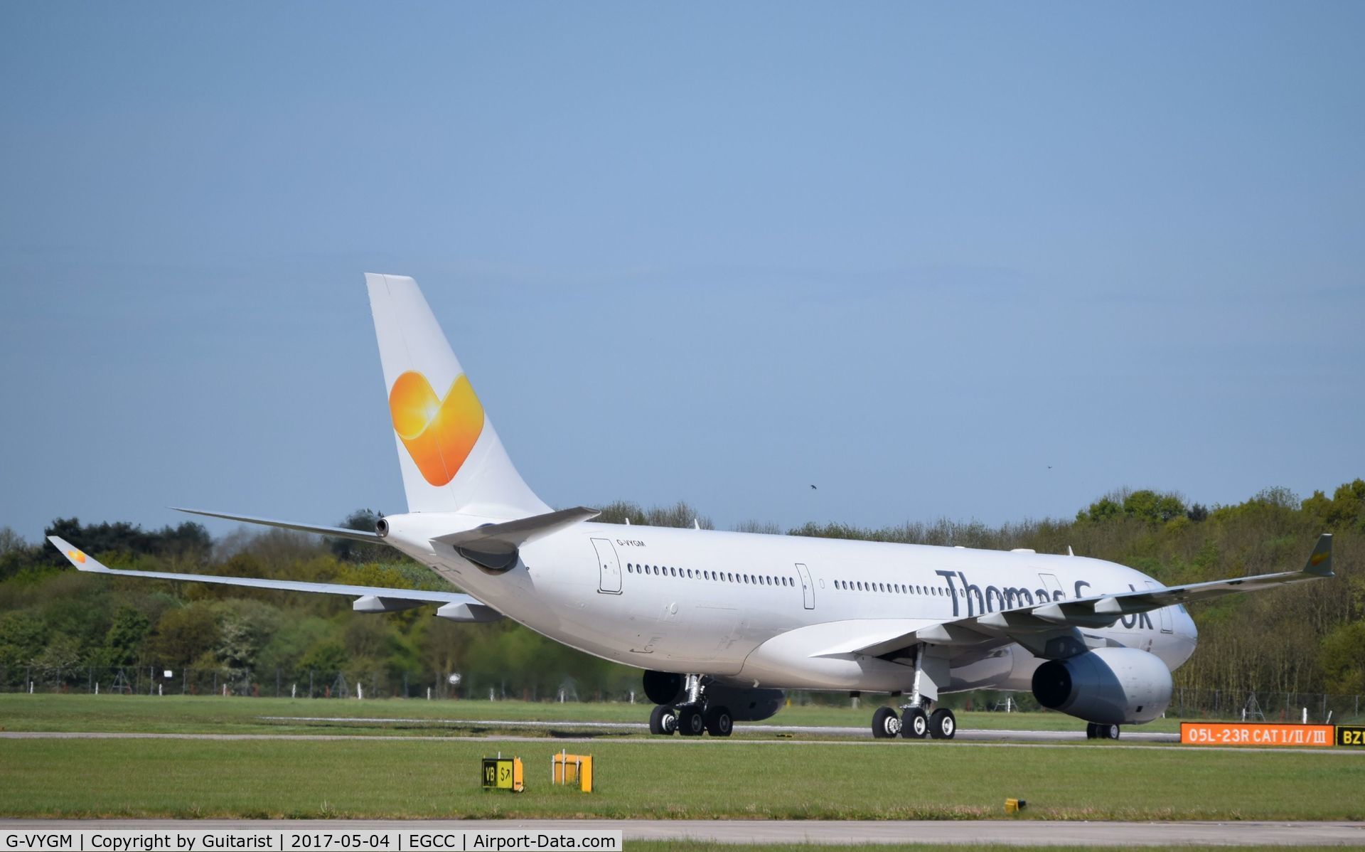 G-VYGM, 2015 Airbus A330-243 C/N 1601, At Manchester