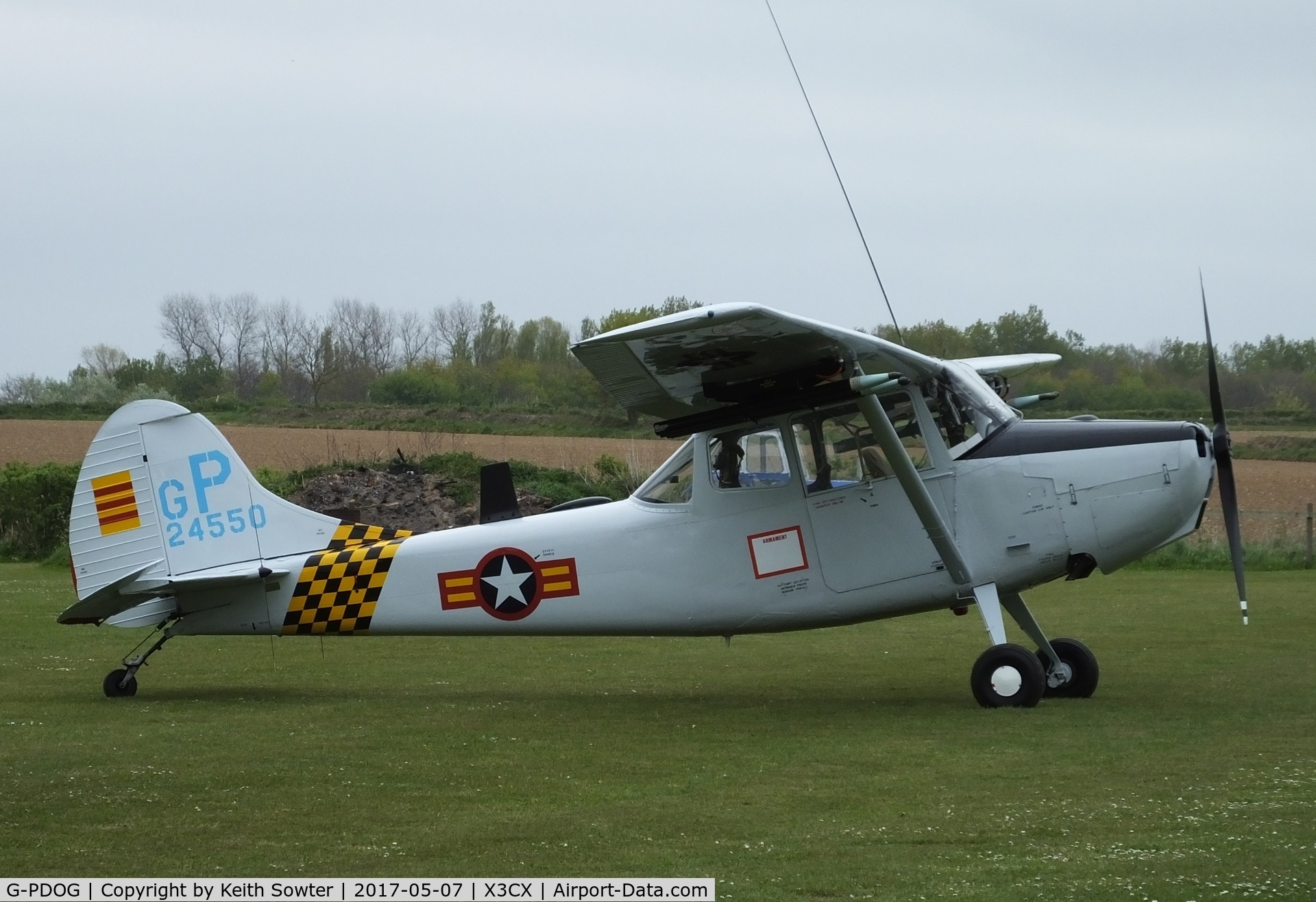 G-PDOG, 1957 Cessna 305C C/N 24550, Visiting aircraft