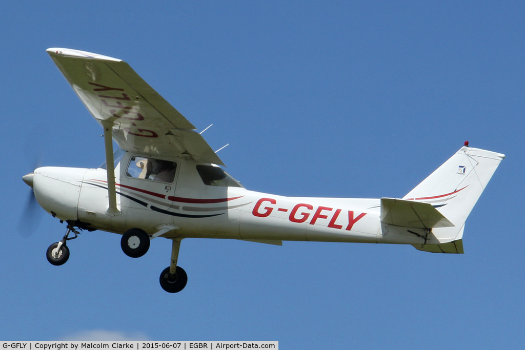G-GFLY, 1972 Reims F150L C/N 0822, Reims F150L at Breighton Airfield's Radial Fly-In. June 7th 2015.