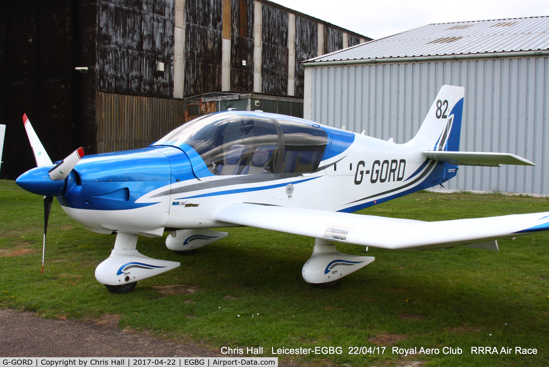 G-GORD, 2014 Robin DR-400-140B Major Major C/N 2669, Royal Aero Club 3R's air race