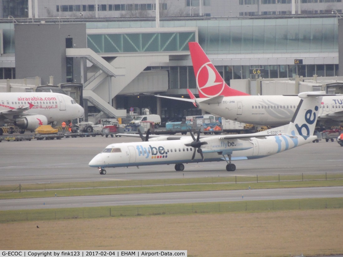 G-ECOC, 2007 De Havilland Canada DHC-8-402Q Dash 8 C/N 4197, FLY BE