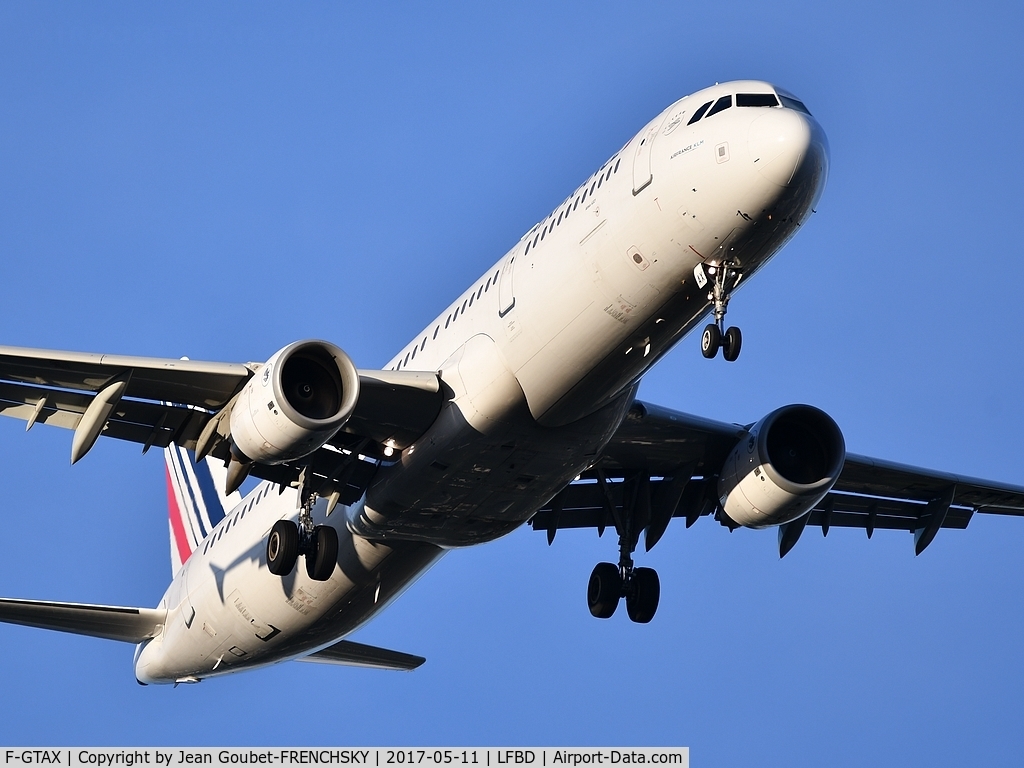 F-GTAX, 2009 Airbus A321-212 C/N 3930, AF6270 from Paris Orly