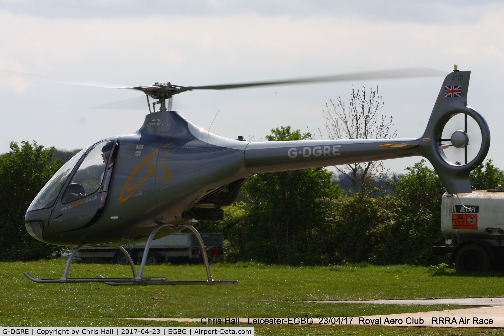 G-DGRE, 2016 Guimbal Cabri G2 C/N 1137, at Leicester