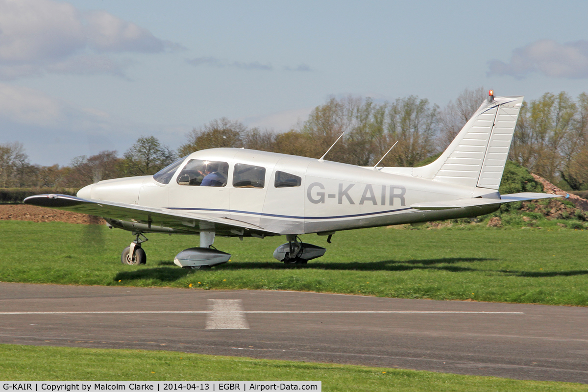 G-KAIR, 1978 Piper PA-28-181 Cherokee Archer II C/N 28-7990176, Piper PA-28-181 Cherokee Archer II at Breighton Airfield's Early Bird Fly-In. April 13th 2014.