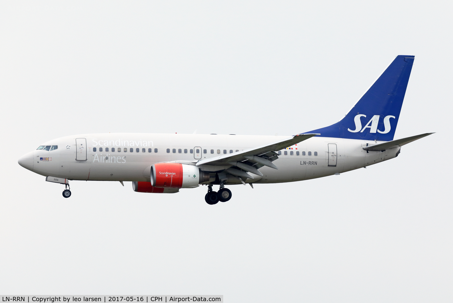 LN-RRN, 1999 Boeing 737-783 C/N 30191, Copenhagen 16.5.2017