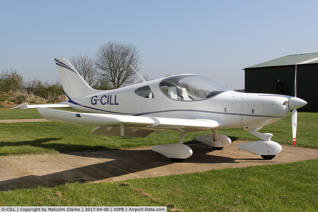 G-CILL, 2014 BRM Aero Bristell NG5 Speed Wing C/N LAA 385-15219, BRM Aero Bristell NG5 Speed Wing at Fishburn Airfield UK. April 8th 2017.