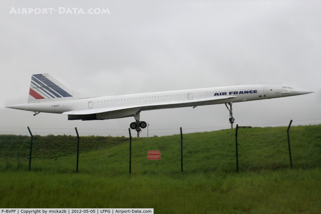 F-BVFF, 1978 Aerospatiale-BAC Concorde 101 C/N 15, Preserved