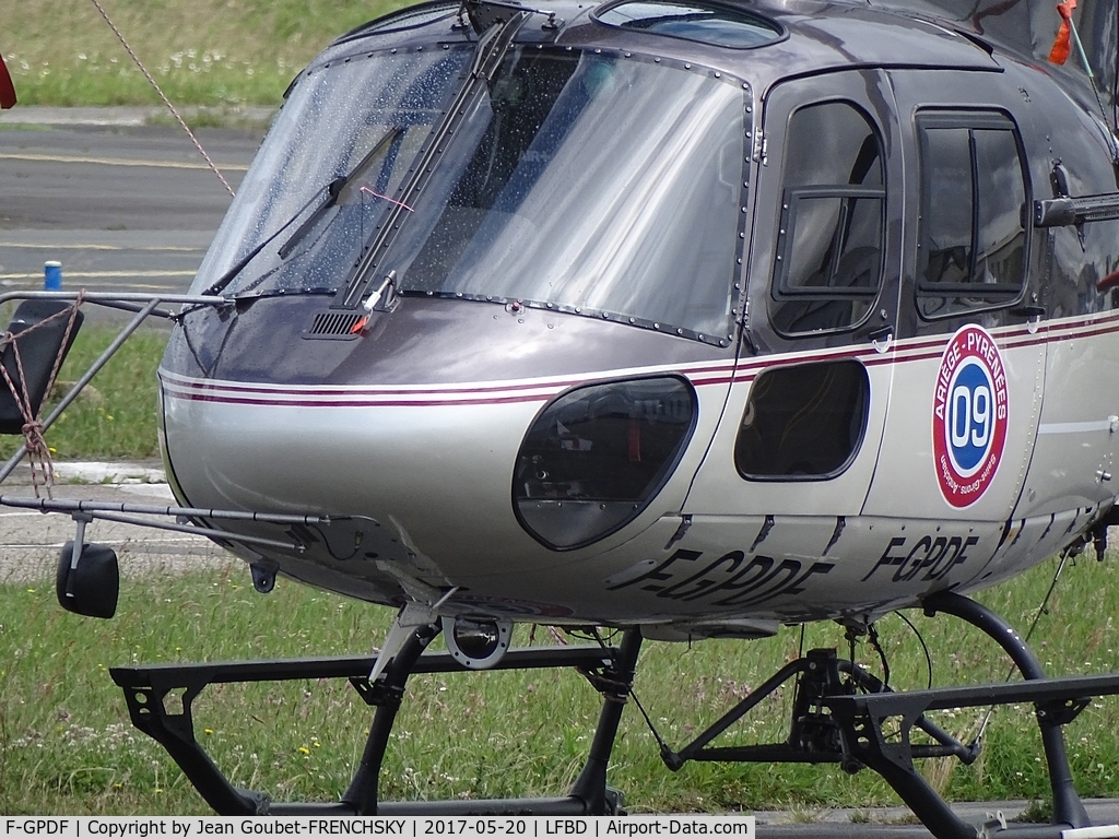 F-GPDF, Eurocopter AS-350B-3 Ecureuil Ecureuil C/N 3290, AIR +