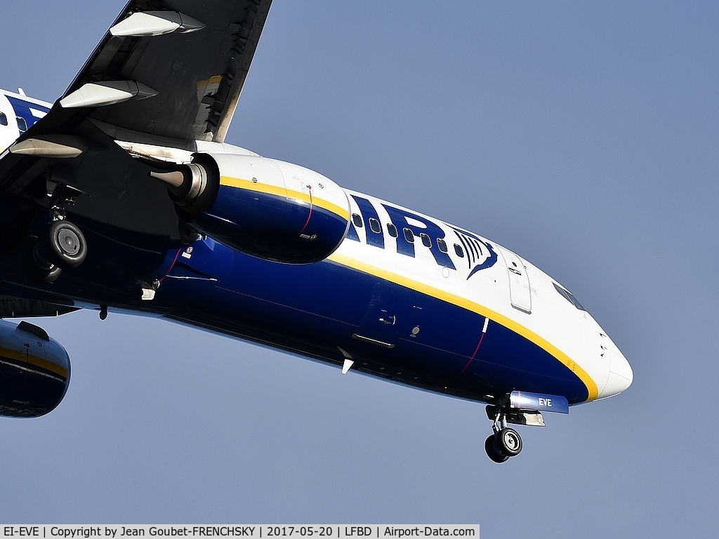 EI-EVE, 2012 Boeing 737-8AS C/N 35035, FR7188 from Rome (CIA)