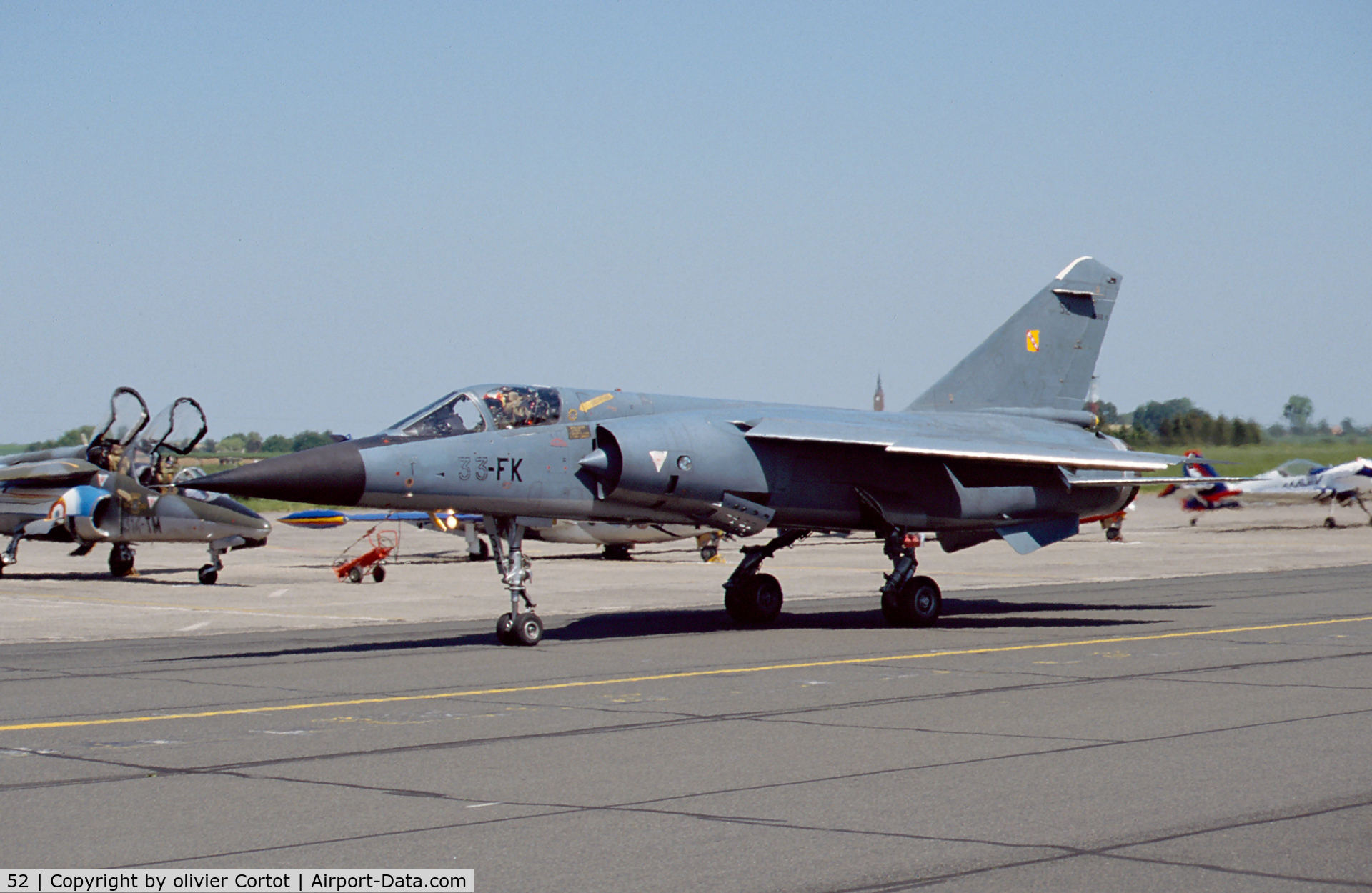 52, Dassault Mirage F.1C C/N 52, Reims airshow 1997
