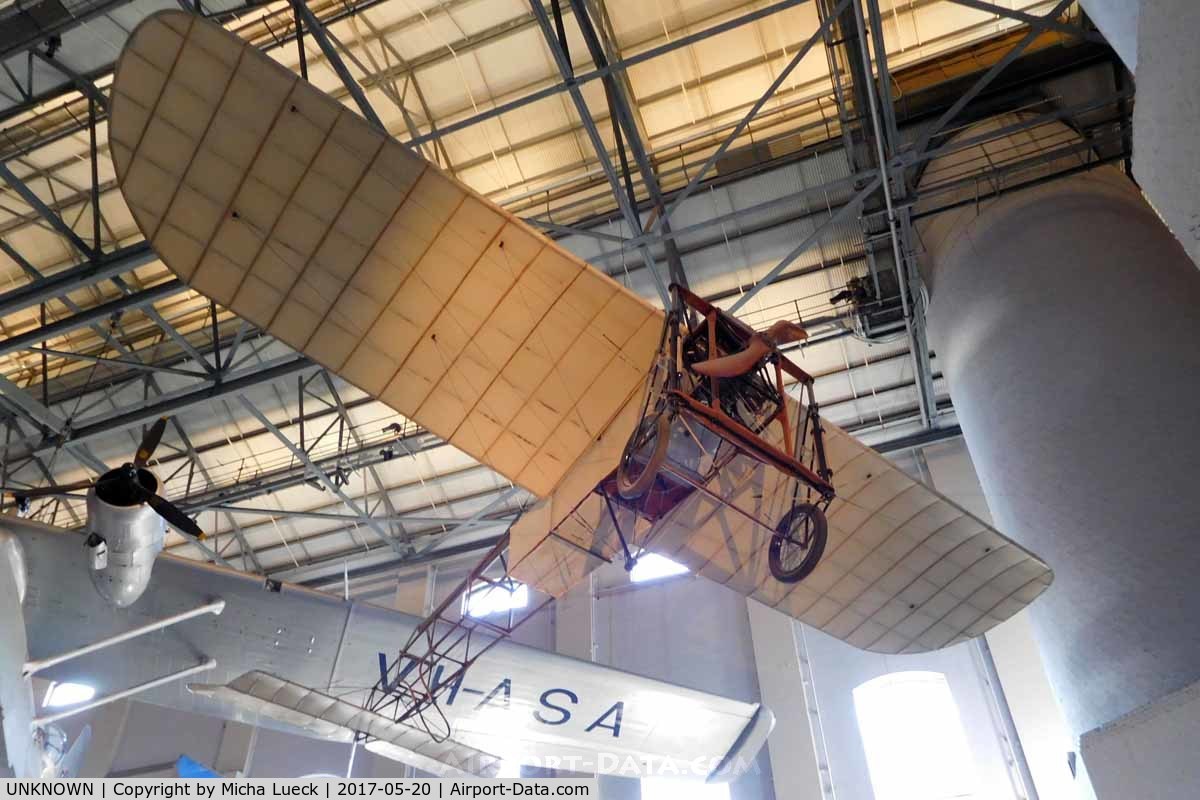 UNKNOWN, 1914 Bleriot Monoplane C/N Unknown, Bleriot Monoplane at the Powerhouse Museum in Sydney