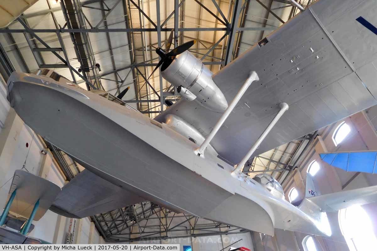VH-ASA, 1944 Consolidated PBY-2B-2 Catalina C/N 61154, At the Powerhouse Museum in Sydney