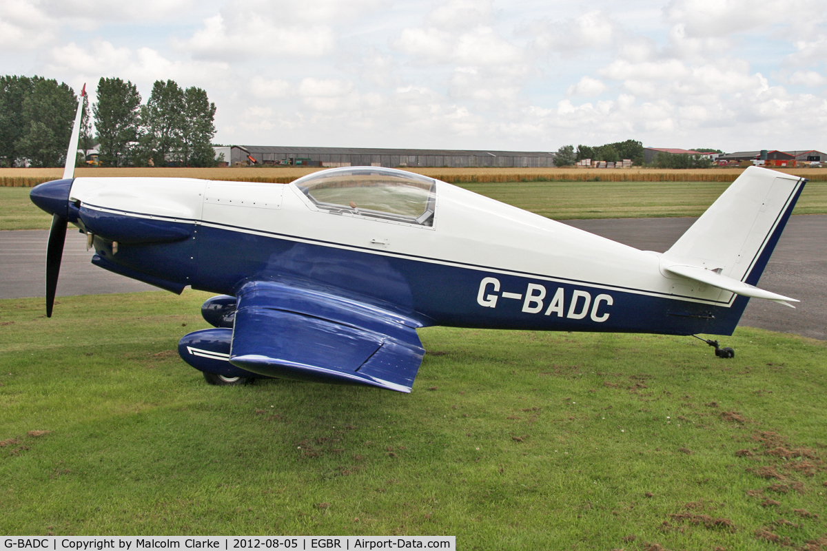 G-BADC, 1980 Rollason Beta B2A C/N PFA 002-10140, Rollason Beta B2A at Breighton Airfield's Summer Madness Fly-In. August 5th 2012.