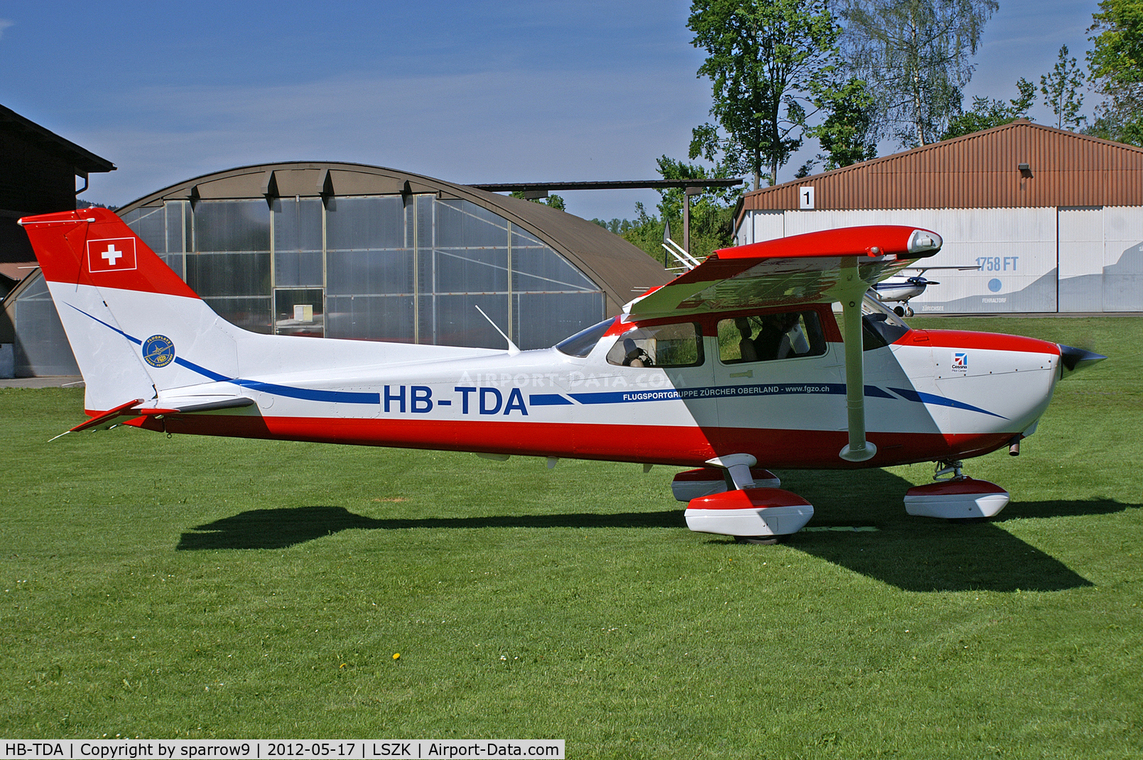 HB-TDA, 2011 Cessna 172S Skyhawk C/N 172S11144, at its home base