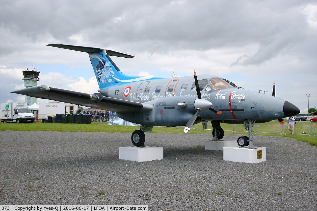 073, Embraer EMB-121AA Xingu C/N 121073, Embraer EMB-121AA Xingu, Preserved at Avord Air Base 702 (LFOA)