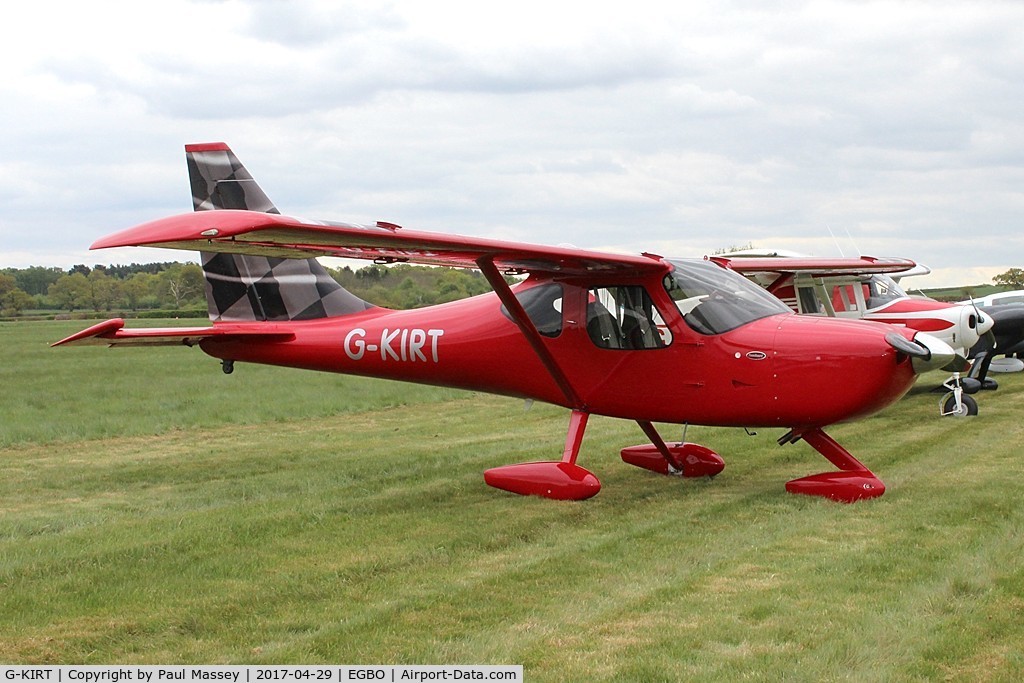 G-KIRT, 2013 Glasair GlaStar C/N LAA 295-15189, @ the Radial&Trainers Fly-In Wolverhampton(Halfpenny Green)Airport.