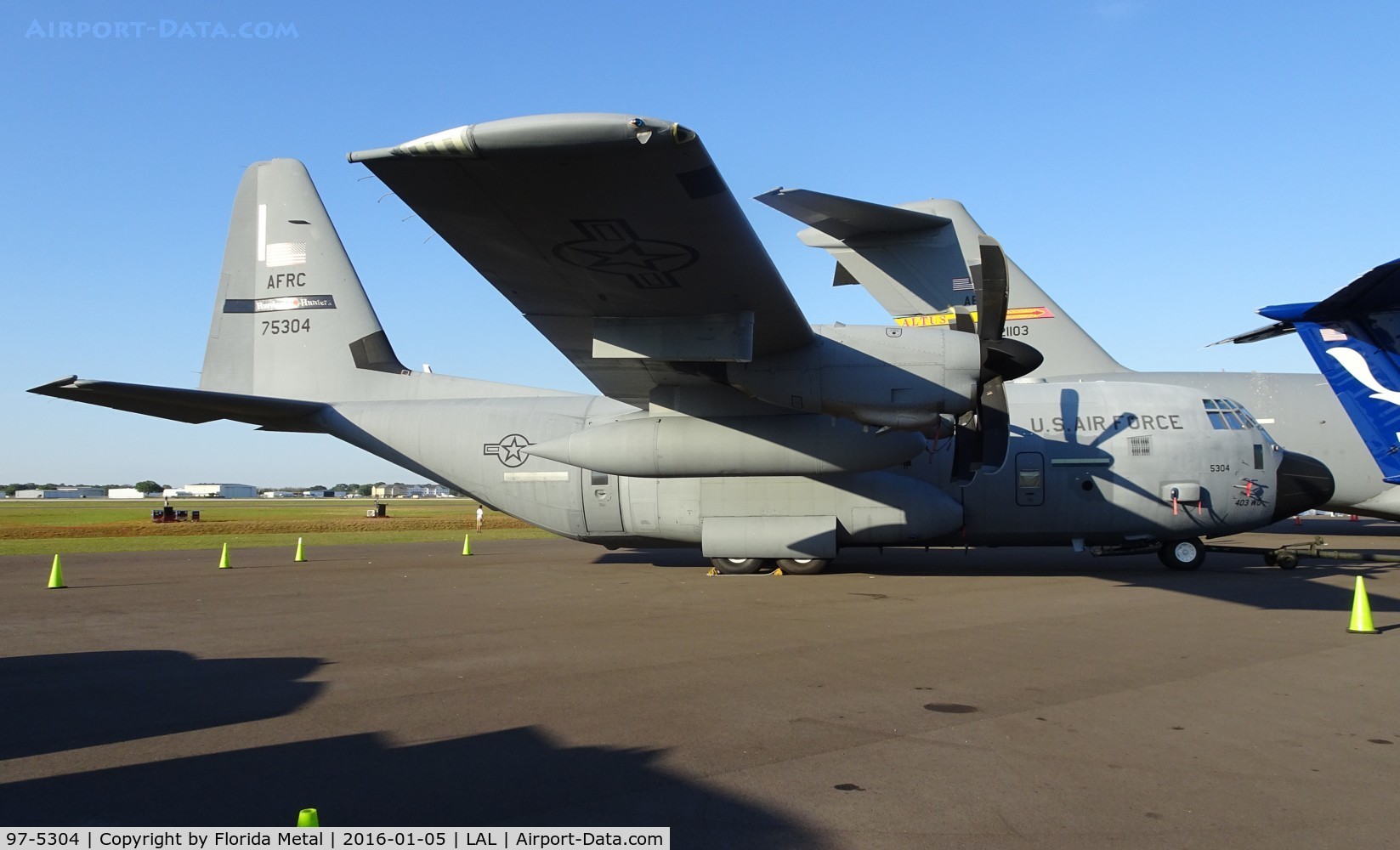 97-5304, 1997 Lockheed Martin WC-130J Hercules C/N 382-5474, WC-130J