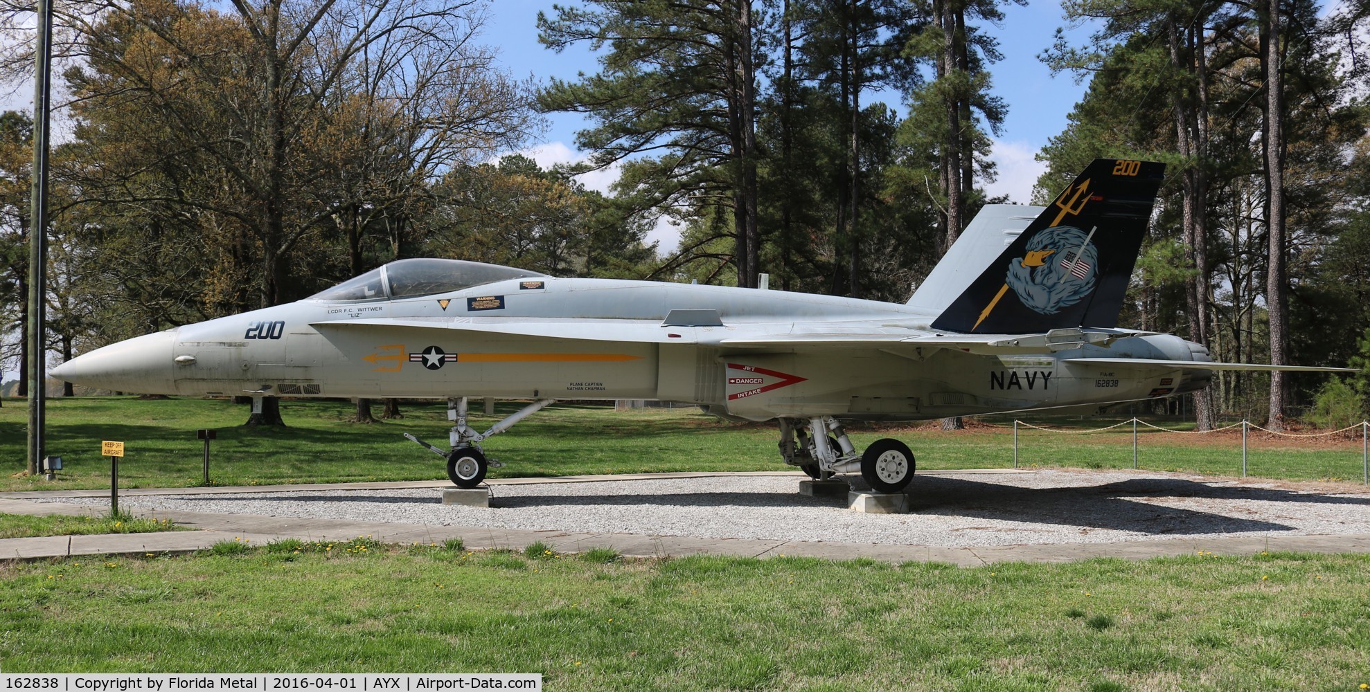 162838, McDonnell Douglas F/A-18A Hornet C/N 0358, F/A-18A