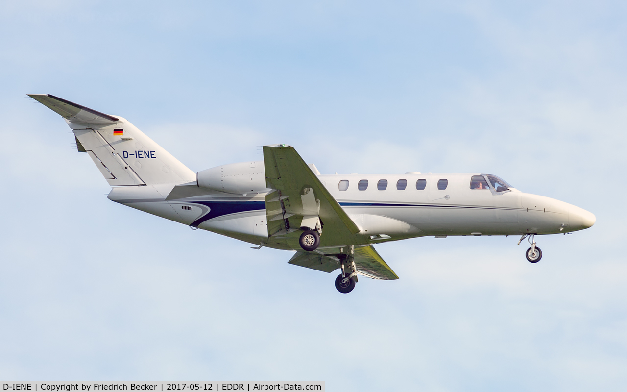 D-IENE, 2012 Cessna 525A Citation Jet CJ2 C/N 525A-0501, on final RW27
