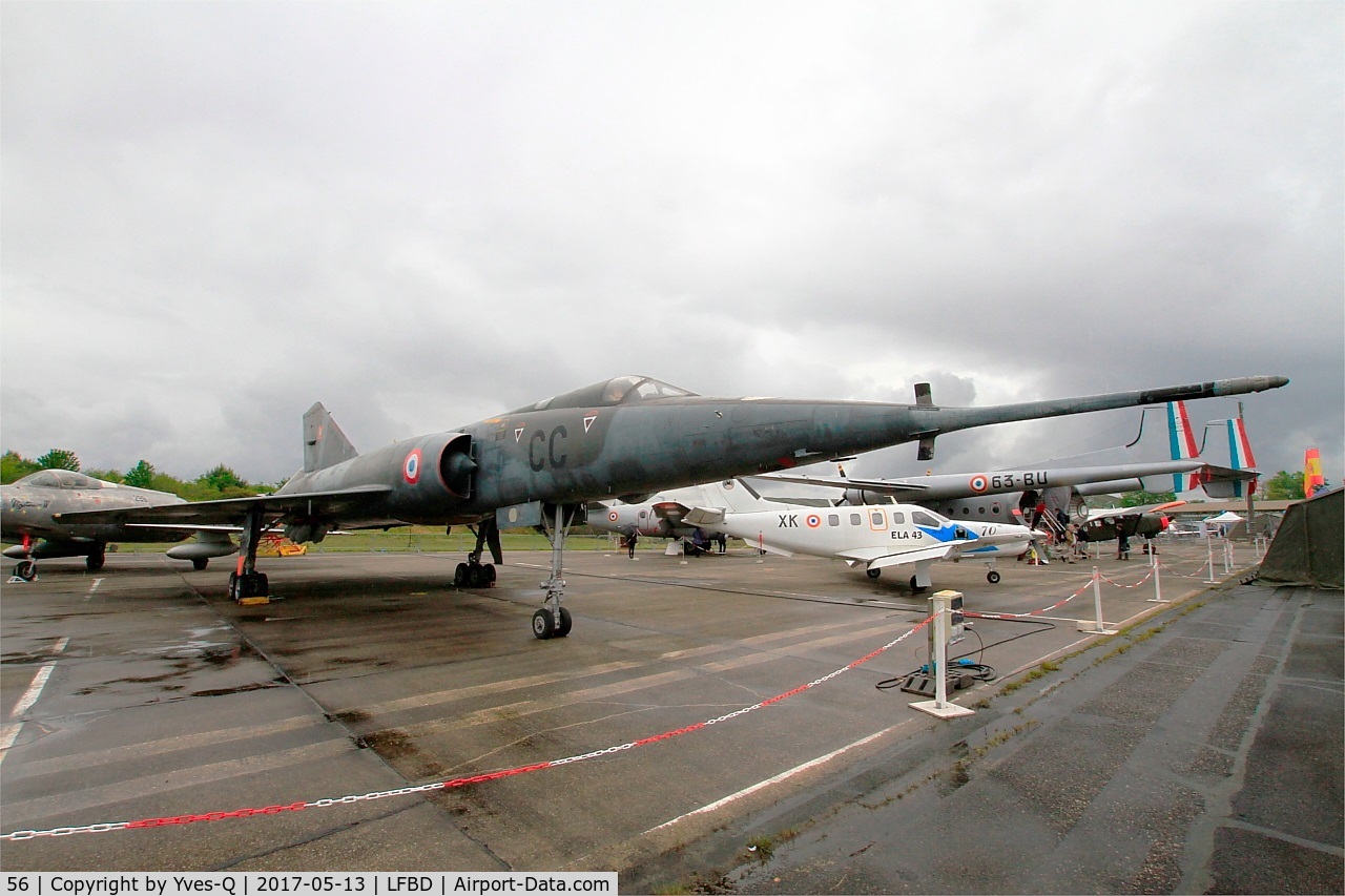 56, Dassault Mirage 2000-5F C/N 56, Dassault Mirage IVP, Preserved  at C.A.E.A museum, Bordeaux-Merignac Air base 106 (LFBD-BOD)