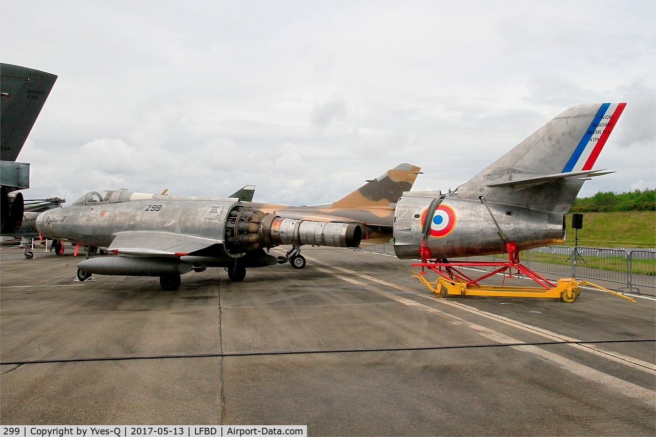 299, Dassault Mystere IVA C/N 299, Dassault Mystere IVA, Preserved  at C.A.E.A museum, Bordeaux-Merignac Air base 106 (LFBD-BOD)