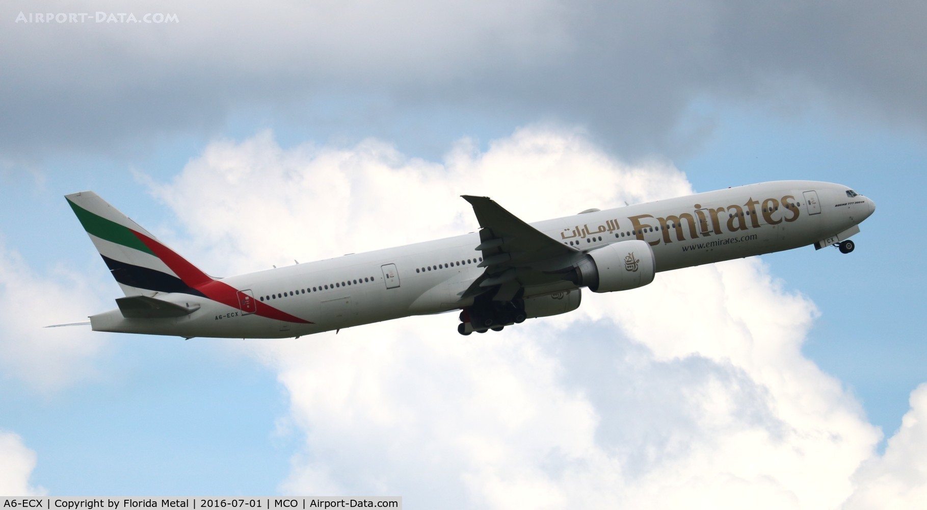 A6-ECX, 2009 Boeing 777-31H/ER C/N 38982, Emirates