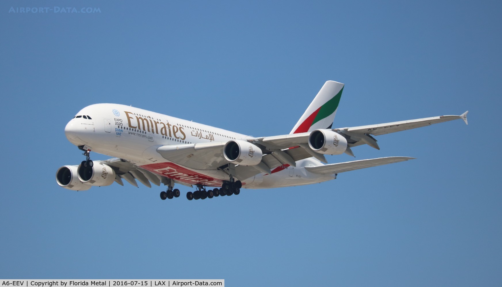 A6-EEV, 2013 Airbus A380-861 C/N 150, Emirates