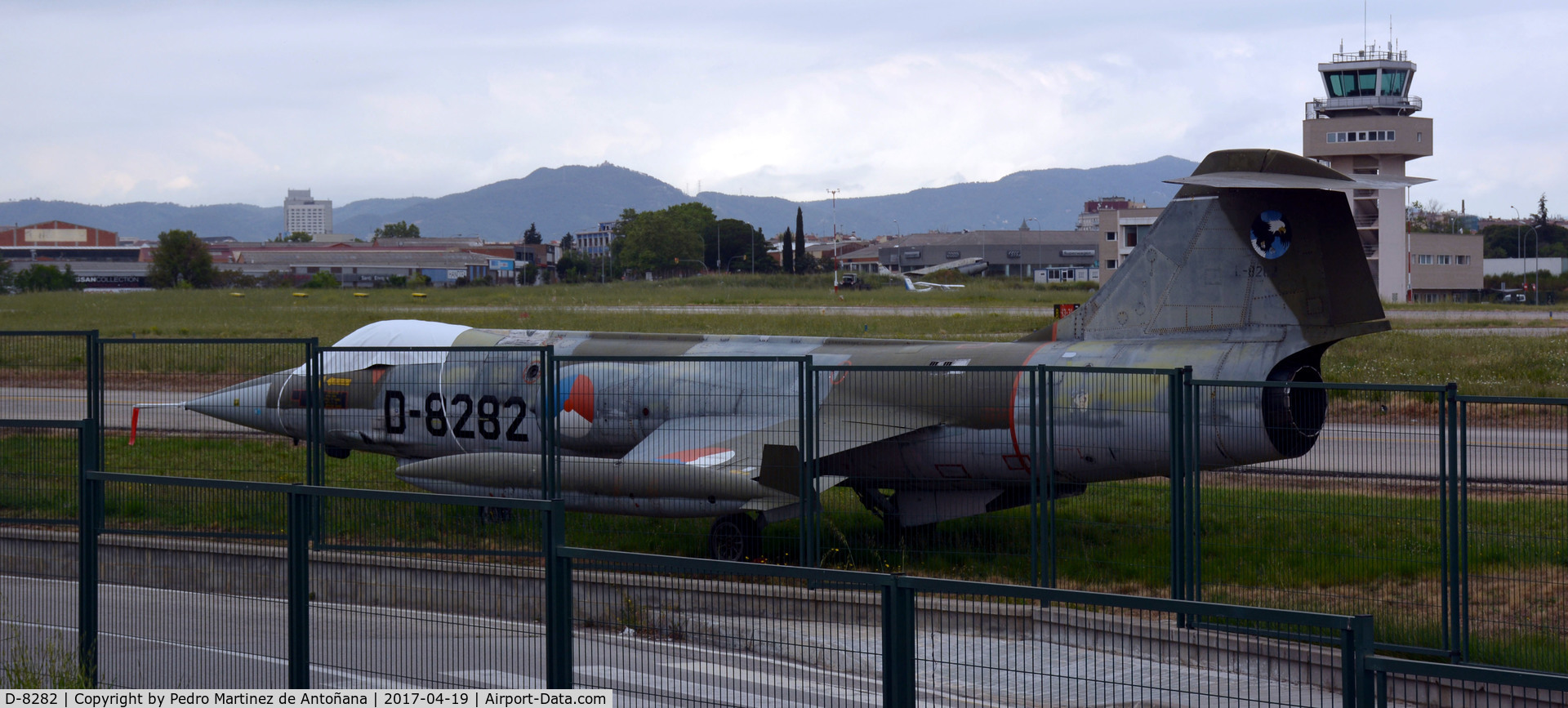D-8282, Lockheed F-104G Starfighter C/N 693-8282, Aeropuerto Sabadell - España