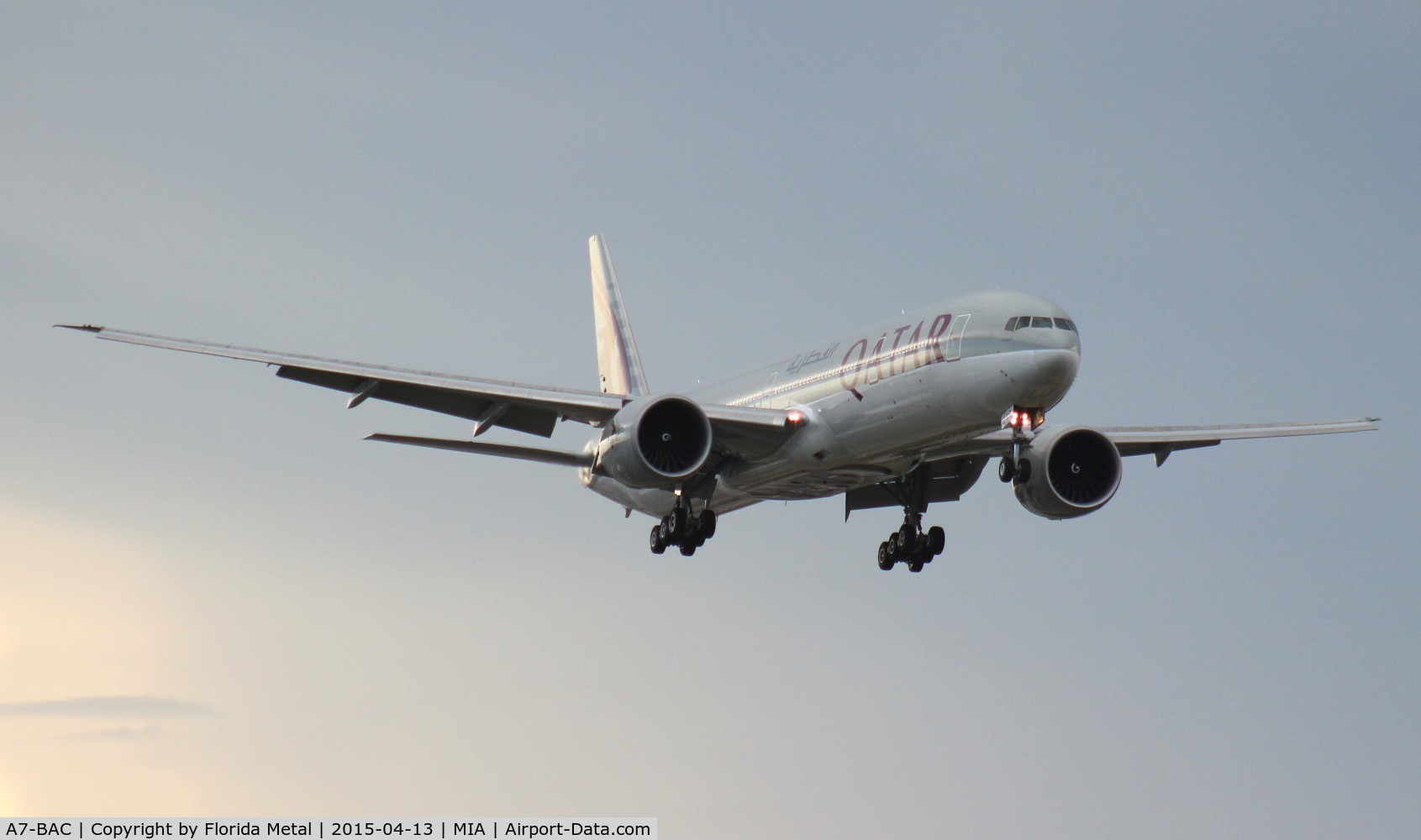 A7-BAC, 2008 Boeing 777-3DZ/ER C/N 36010/731, Qatar