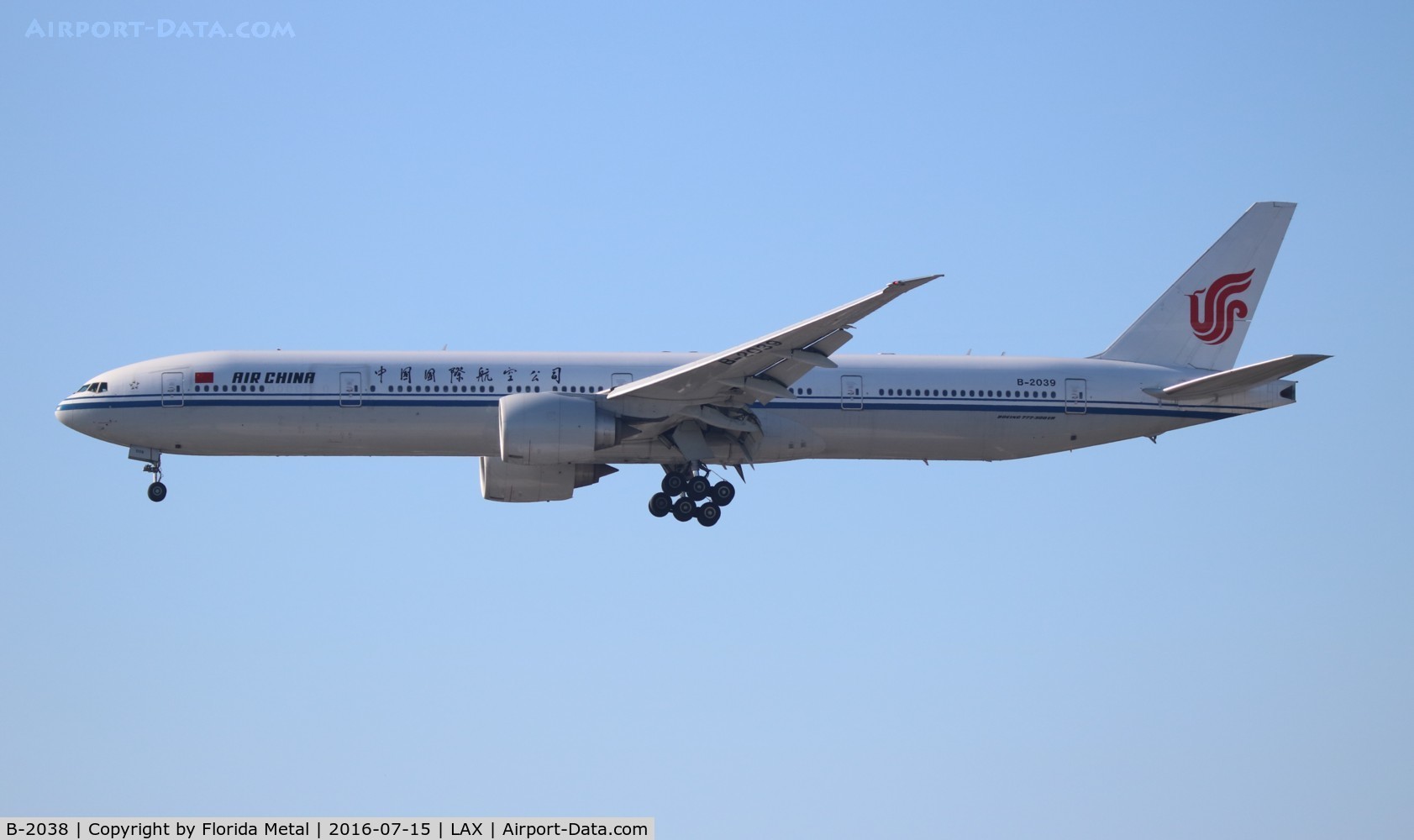 B-2038, 2013 Boeing 777-39L/ER C/N 38678, Air China